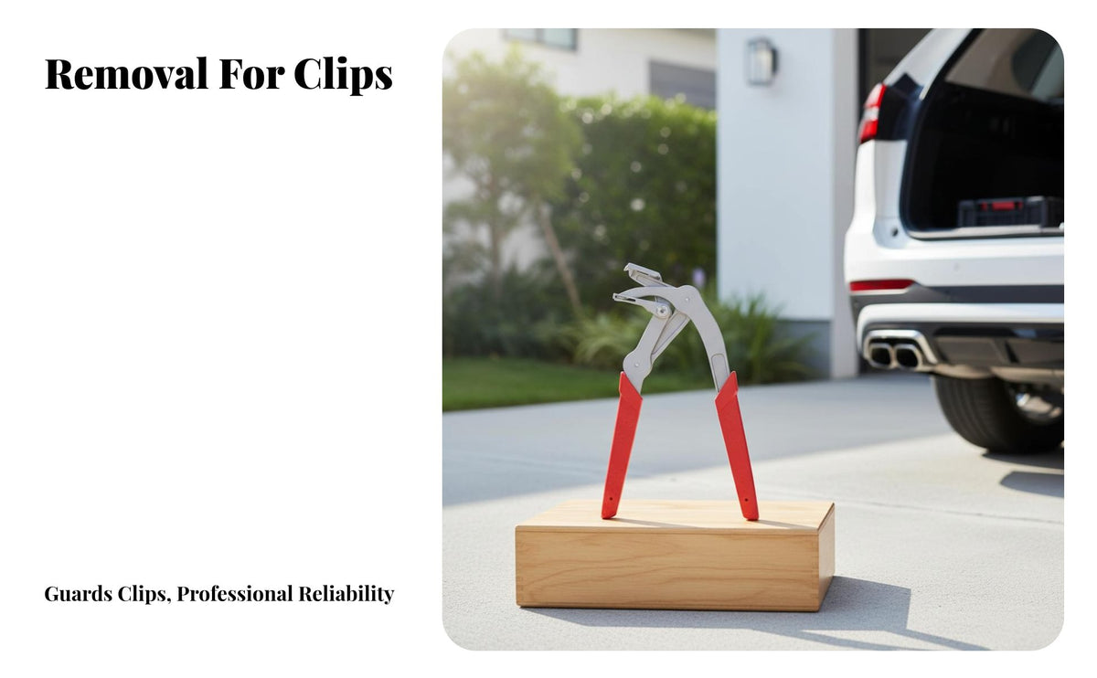 Clip Removal Pliers Coil Loaded Clip Removal Plier Ergonomic Handle