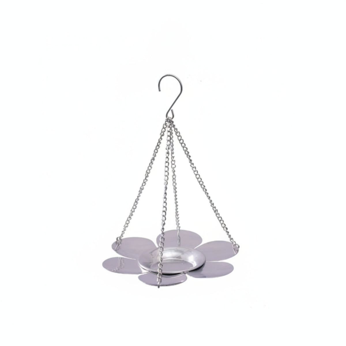 Hanging Bird Feeder Decorative Flower Bird Feeder Weather-Resistant for Garden