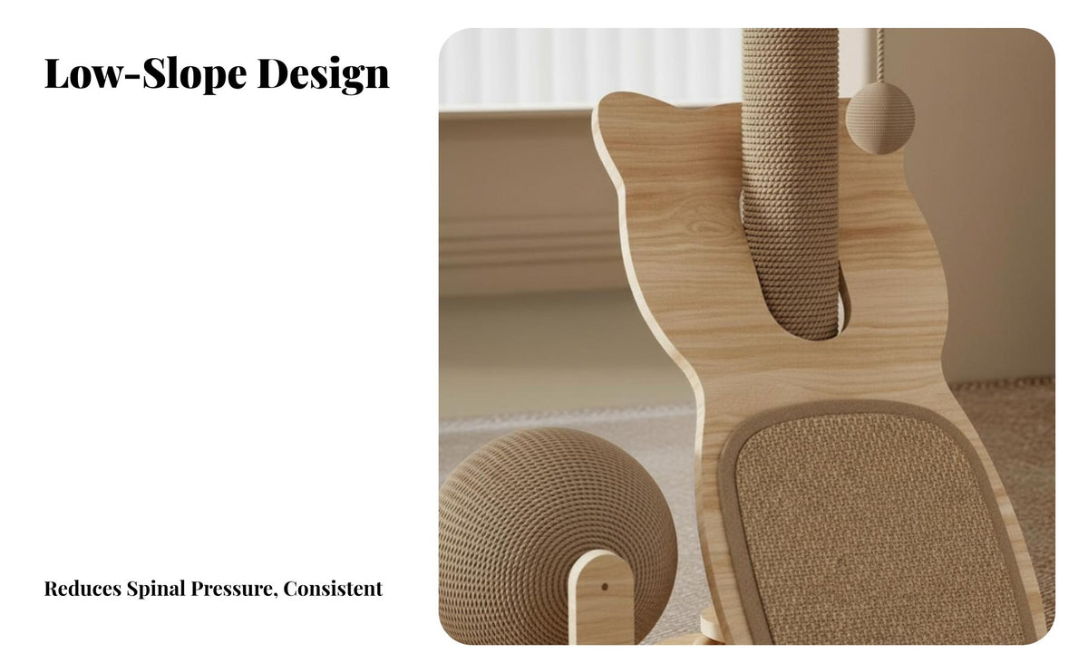 Complete Design Cat Tree with Bed and sphere Track Wear-Resistant Interactive Scratching Tower Space-Saving Feline Activity Center Protects Furniture for felines, young felines, young cat Owners, Indoor, Indoors, Living Room, Bedroom