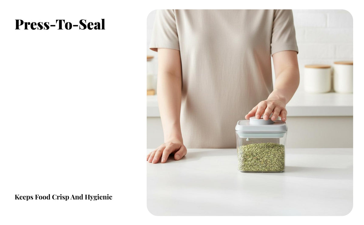 Kitchen Seasoning Box Dampness-Resistant Airtight Spice Container Keeps Seasonings Fresh Sealed Seasoning Box for Home Cooks, Foodies, Pastry Making