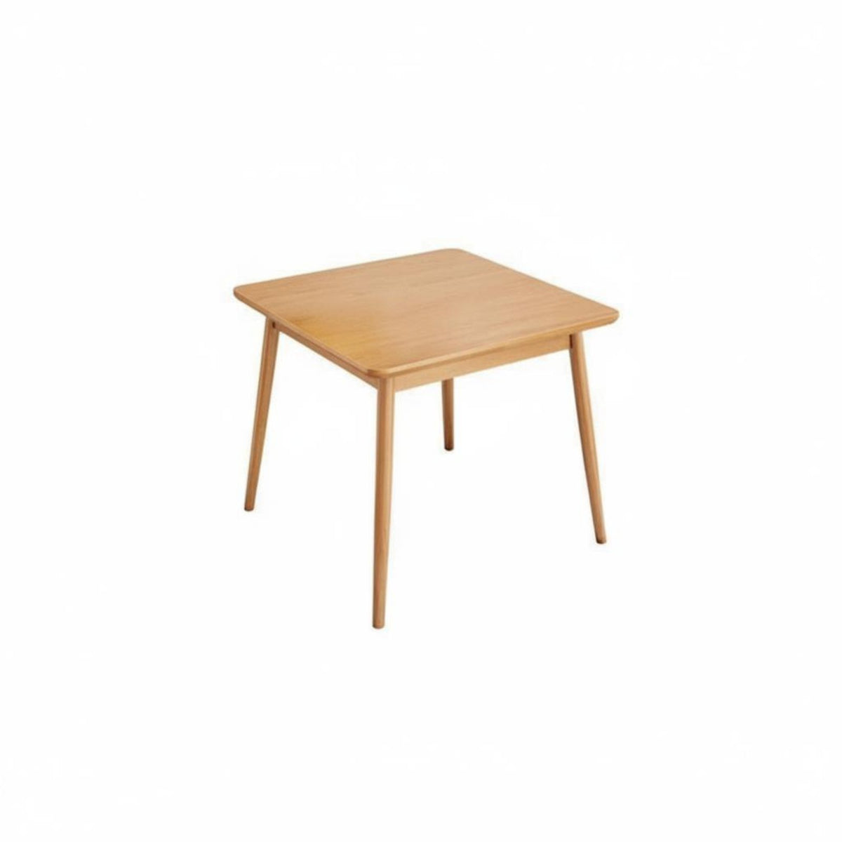 Space-Saving Square Dining Table with 4 Chairs Simple Design Kitchen Furniture Modern Design Nordic Aesthetic for Apartment Dwellers, Small Families, Students, Home, Breakfast Nook, Office