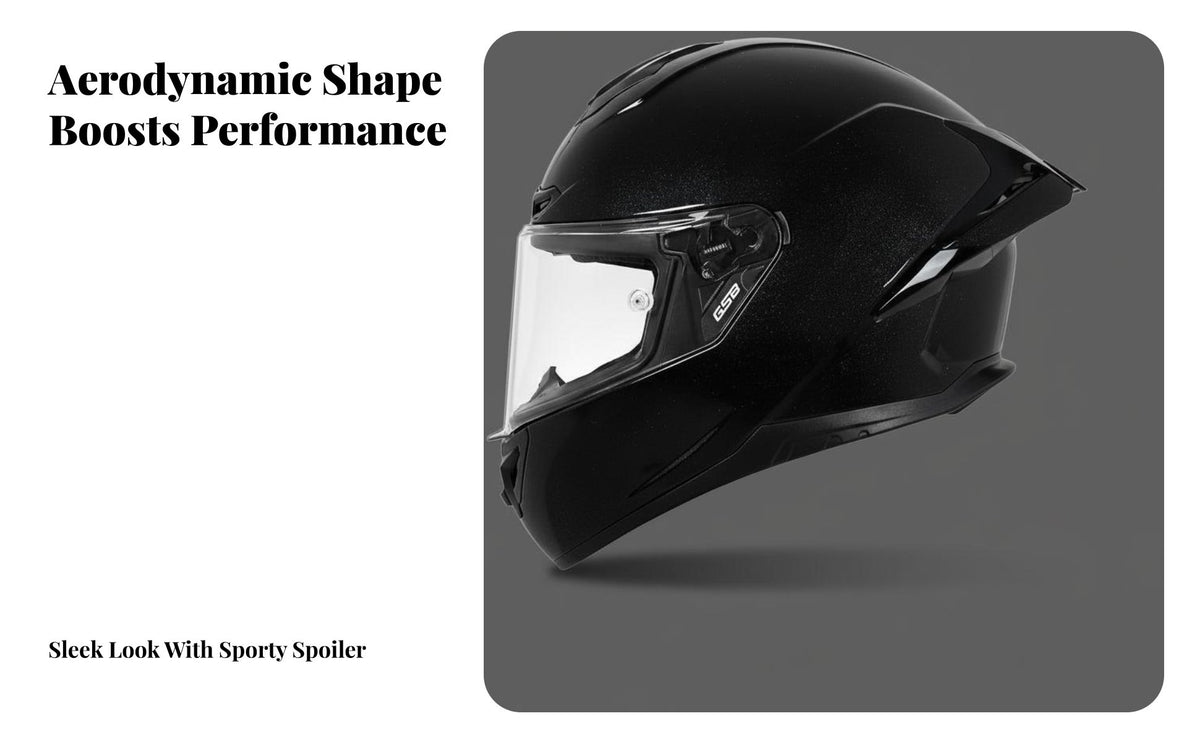 Fully-Enclosed Headgear 3C Certified Full Face Universal Design for Motorcyclists, Motorsport Activities