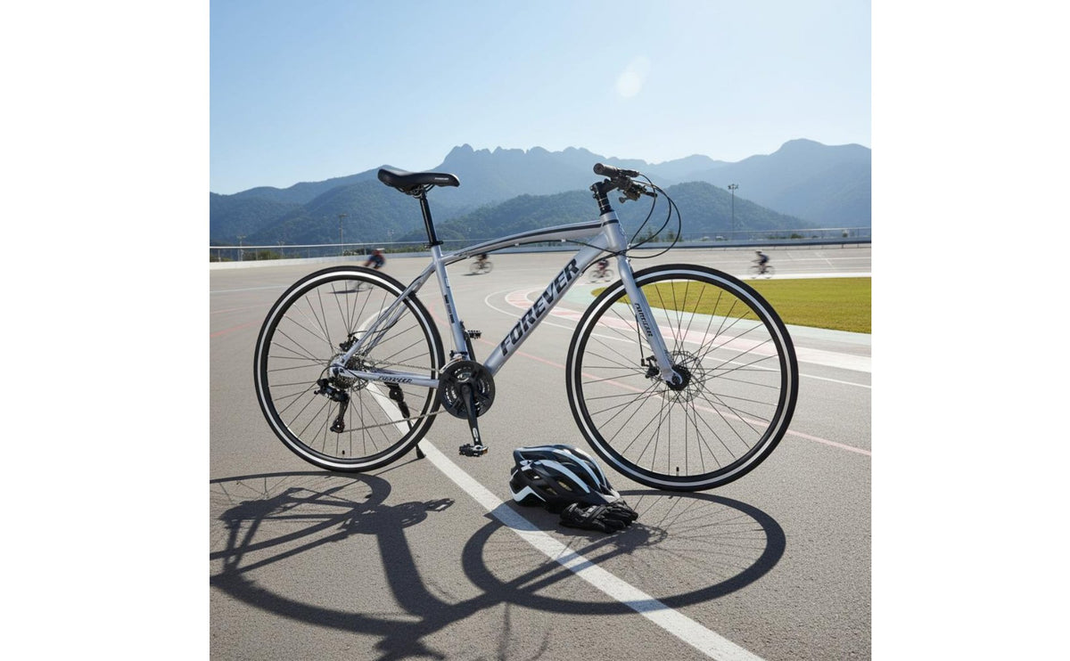 Professional Derailleur System 700C Road Bike Aerodynamic Frame Disc Brake Racing Bike Sealed Bottom Bracket Sports Equipment for Commuters