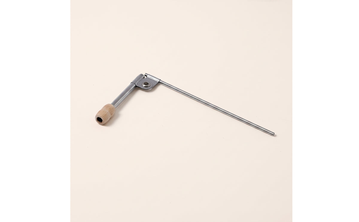 Glaze Blower with Wooden Grip Stainless Steel Pottery Glaze Spraying Tube Compact Ceramic Spray Tool for Hobbyists