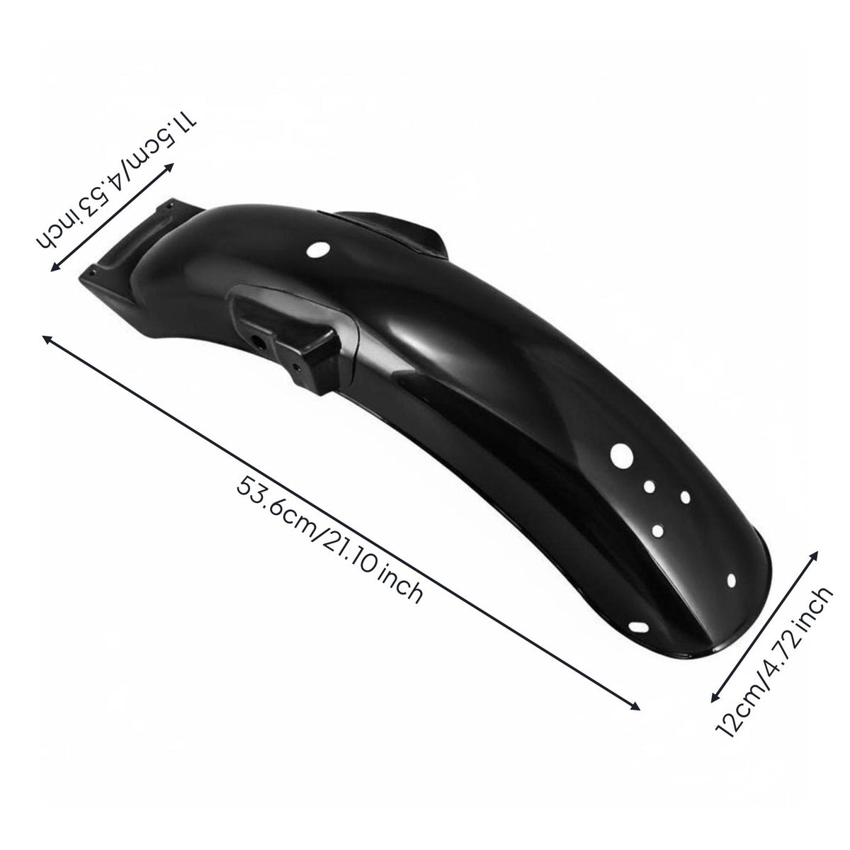 Splash Protection CG125 Rear Mudguard Custom Fit Extended Rear Mudguard Lightweight