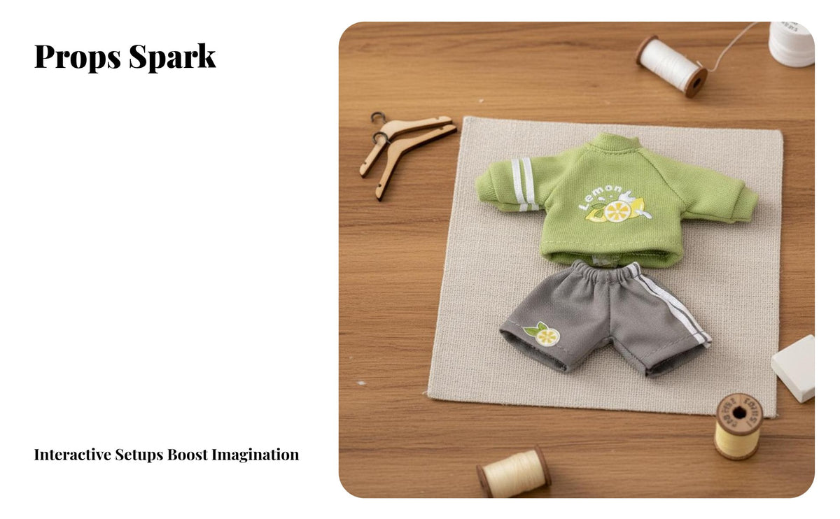 ob11 Doll Outfit Cute Design OB11 Doll Clothes Design 1/12 BJD Clothes