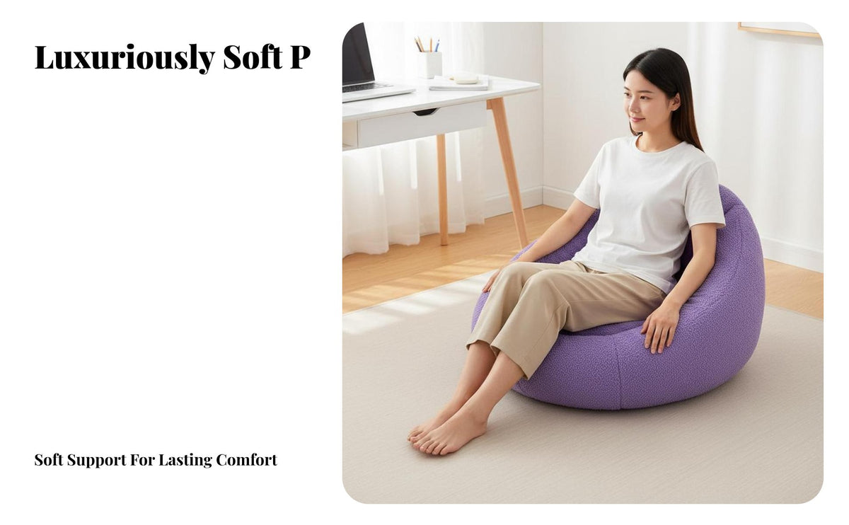 Soft and Comfortable Cartoon Creature Seat Cushion Thickly Padded Cartoon Creature Floor Cushion Home Decor for Teens, Living Room