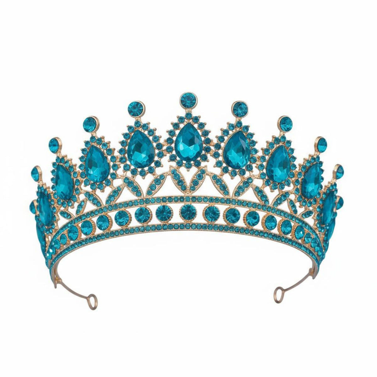 Bridal Princess Crown Elegant Design Crystal Bridal Tiara Crystal Accent Crown Luxury Look Crystal Headpiece Baroque Design