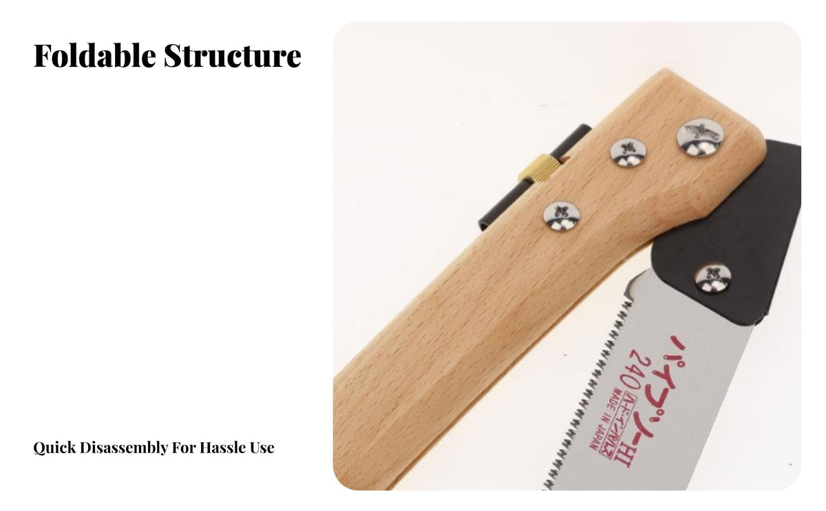 PVC Pipe Saw Made in Japan Fine-Tooth Hand Saw 3-Sided Edges for DIY Enthusiasts, Homeowners, Plumbing, Home Improvement, Gardening