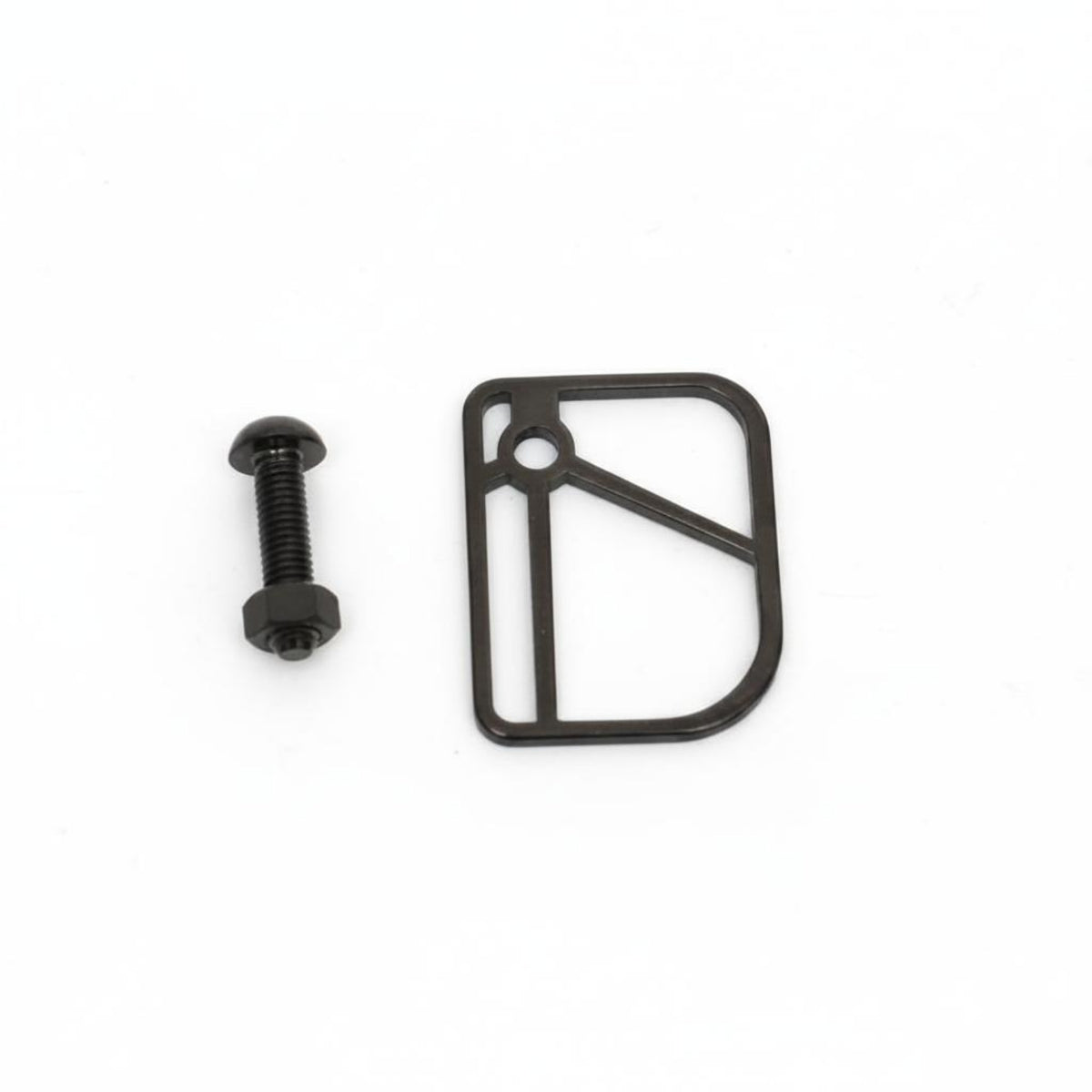 Titanium Alloy Front Fork Cable Guide Scratch Resistant Cycle Brake Cable Guide Lightweight Easy Installation