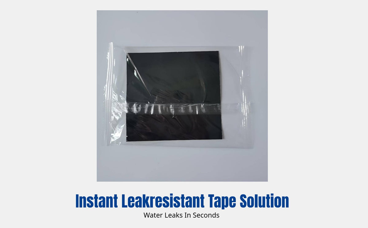 Waterproof Repair Tape, High-Adhesion PVC Leak Seal, Strong Bond for Bathroom, Kitchen, Plumbing
