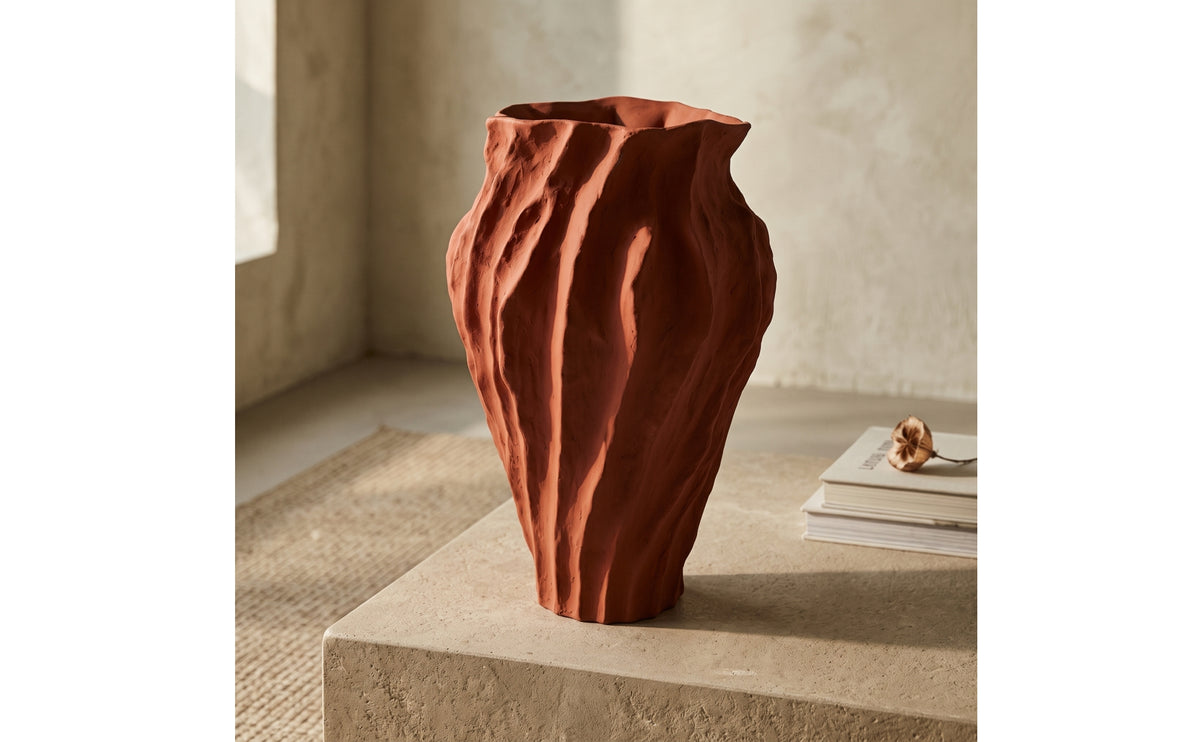 Decorative Vase Organic Ceramic Vase Tall Vessel for Decorators