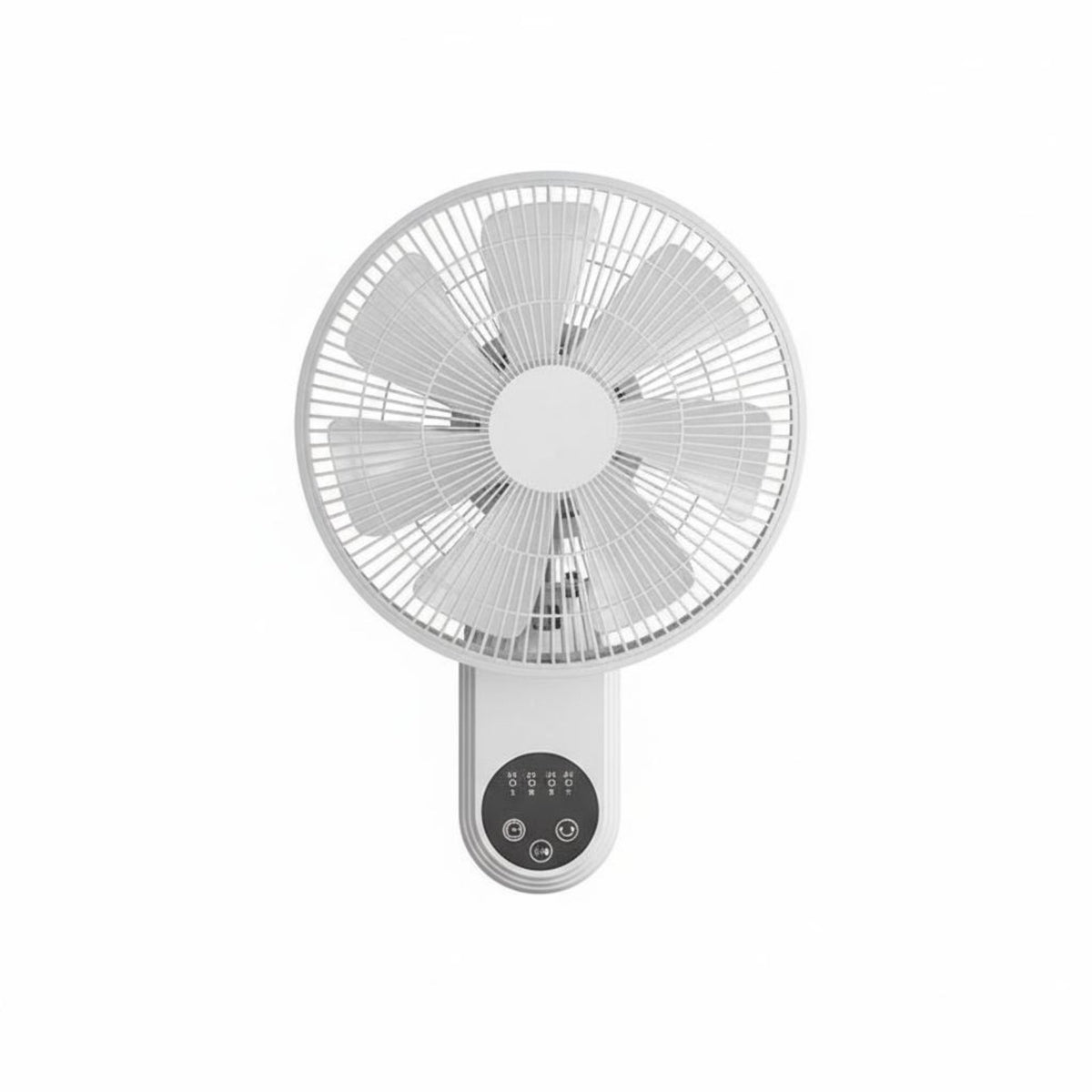 Wireless Control Wall Fan Quiet Performance Wall-Mounted Fan Air Circulator Easy Installation Home Appliance 3 Wind Modes