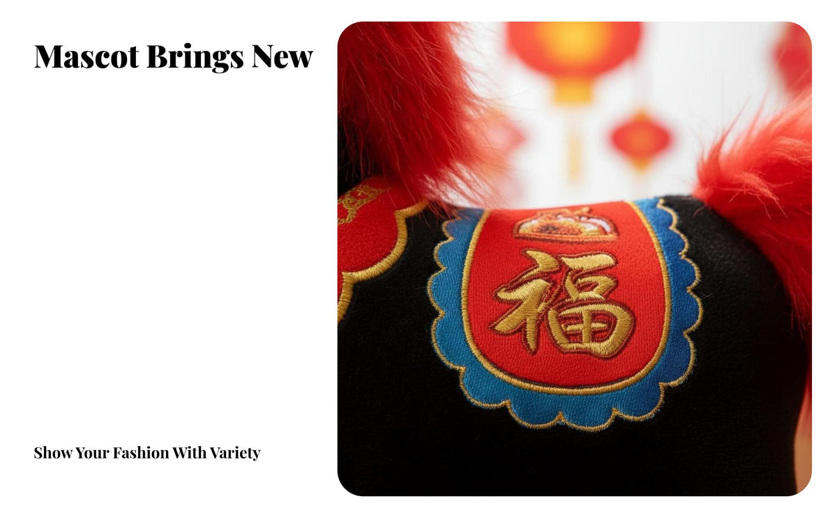 Year of the Horse Stuffed Ie Great Gift Suggestion Year of the Horse Stuffed Toy Soft and Comfortable PP Cotton Filled