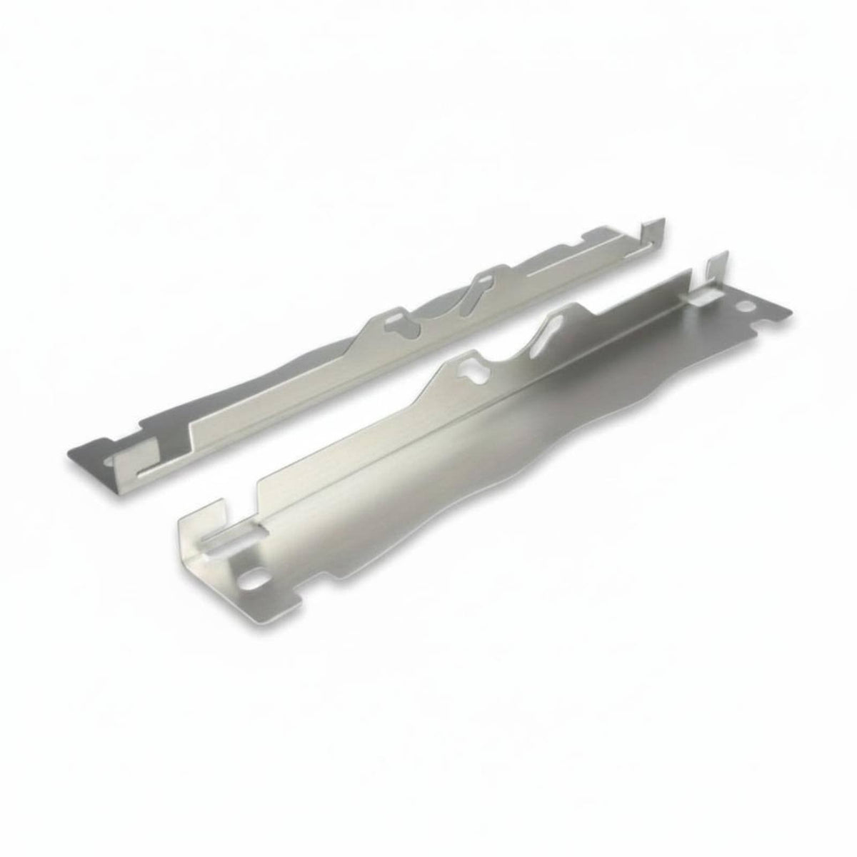 2 Pieces Toe Plate Set Hanging Hole Wheel Alignment Board Stainless Metal Toe Angle Plate for Mechanics, Car Repair Workers, Garage