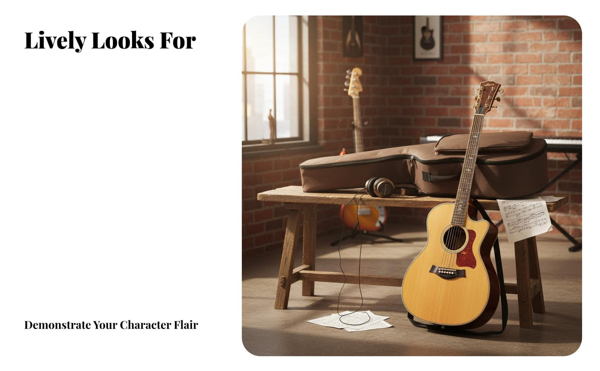Padded Guitar Backpack Adjustable Straps Padded Guitar Bag Musical Instrument Accessory Comfortable Carry Handle for Storage