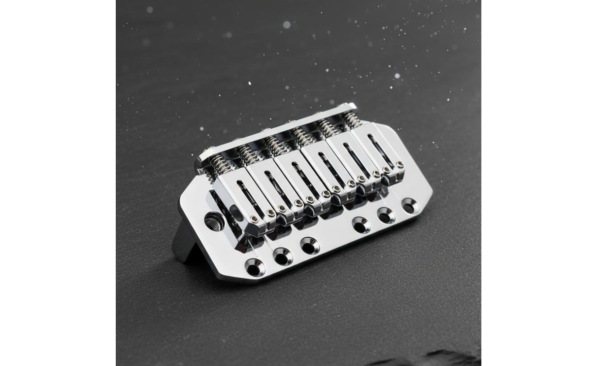 Electric Guitar Tremolo Bridge Sturdy Single Pivoting Bridge Assembly Vintage Design Tremolo Unit Anti-Rust Instrument