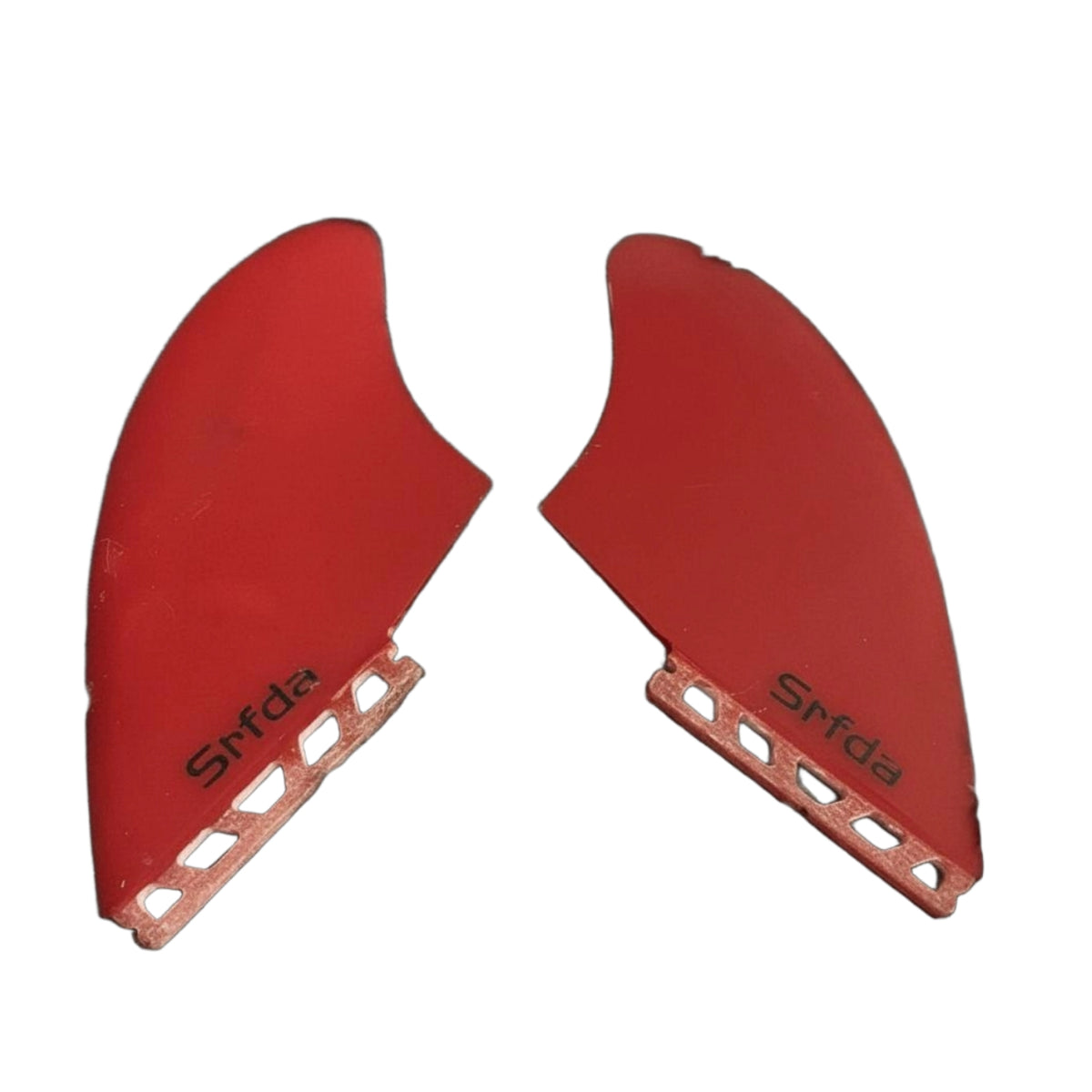 2 Pieces Long-Lasting FCSK2 Compatible Fins Lightweight Twin Fin Set Controlled Flex