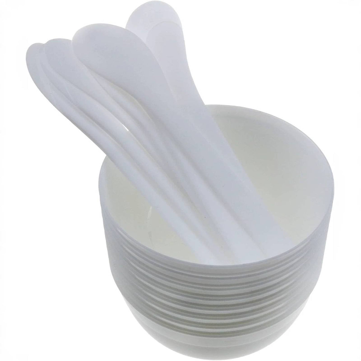 8 Pieces DIY Facial Application Tool Kit Flexible DIY Skin Care Mask Bowl Set Skin Friendly for Washroom