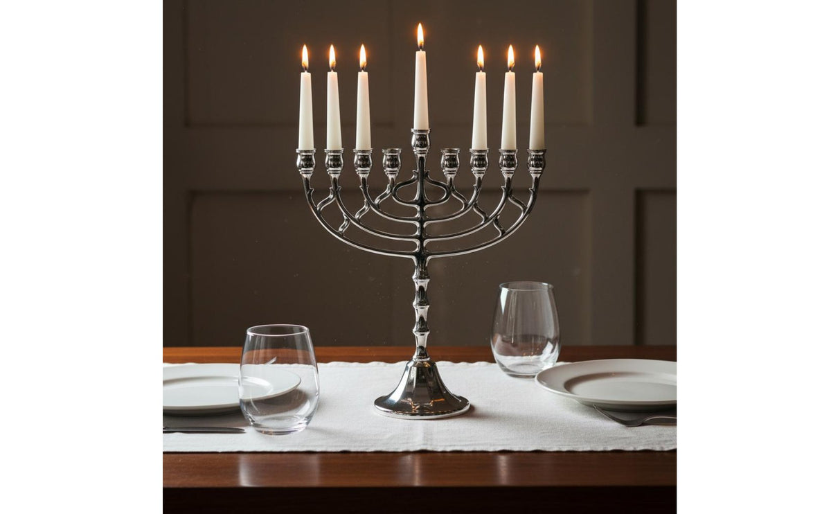 9 Branch Candle Holder Luxury Finish Multi Branch Candlestick Elegant Design