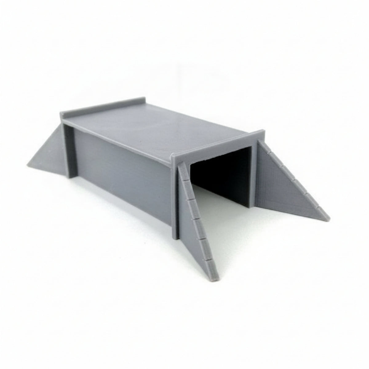 HO-Scale Railway Culvert 1:87 Model Underpass Molded Scenery Model Kit Miniature for Modelers, Hobbyists, Dioramas