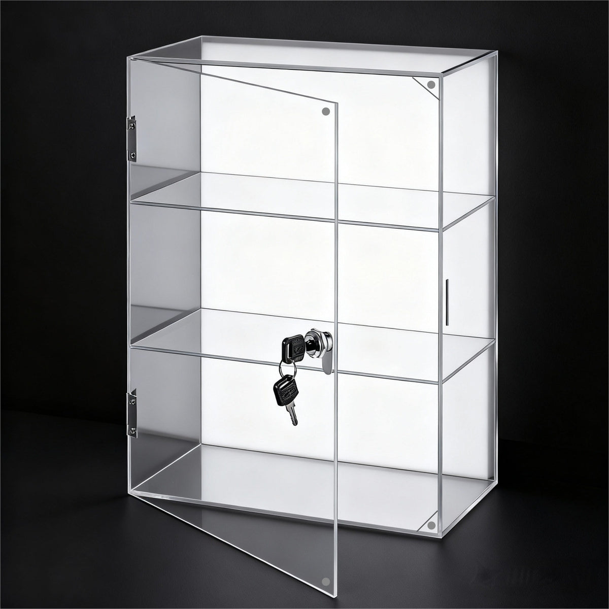 Acrylic Storage Box Display Cabinet for Living Room, Toys, Cosmetics, Figures