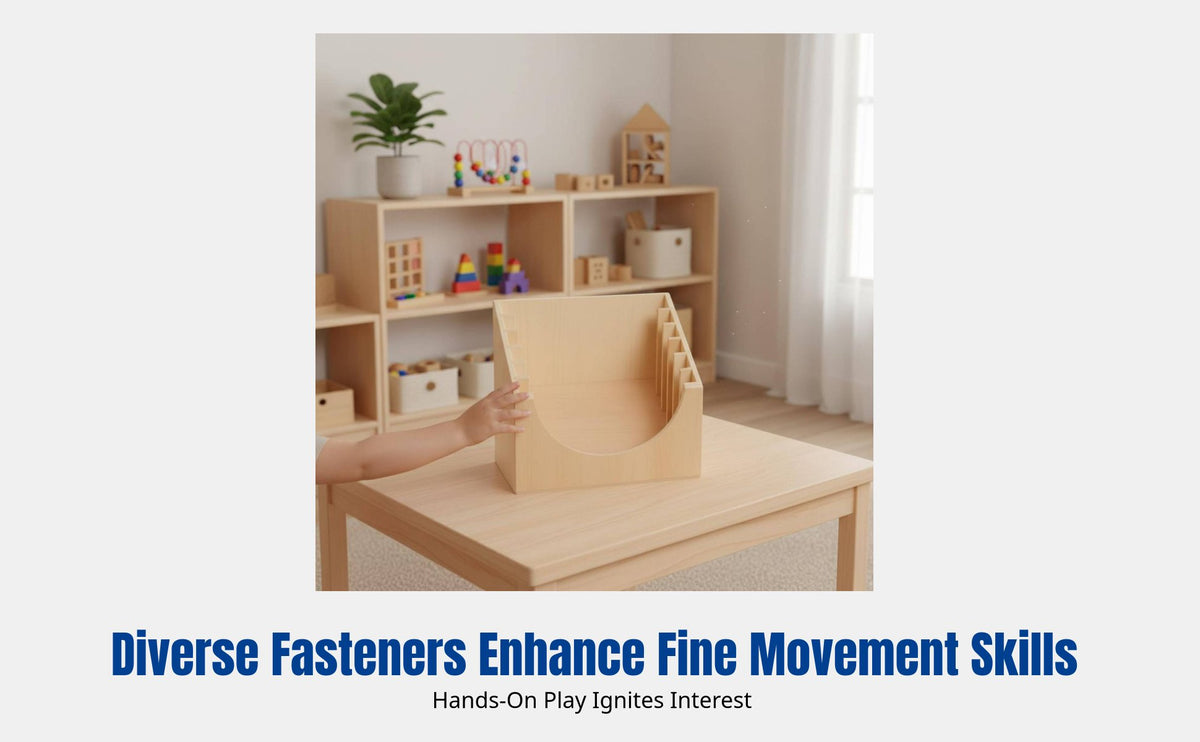 Montessori Teaching Aid, Dressing Frame, Wooden Educational Toy for Children, Fine Motor Skills