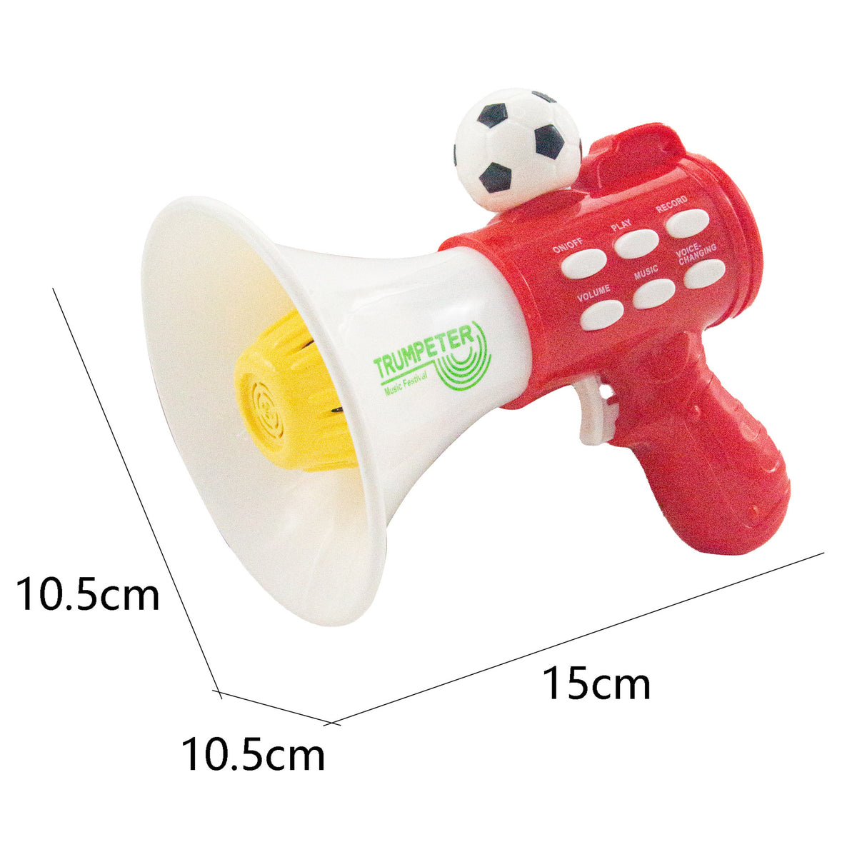 Mini Toy Speaker with Voice Changer Microphone for Kids, Fun Party