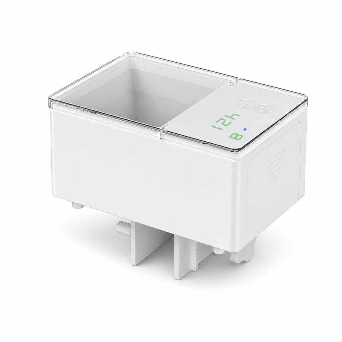 Digital Aquarium Feeder Portion Control Dry Food Storage for Busy Fish Keepers