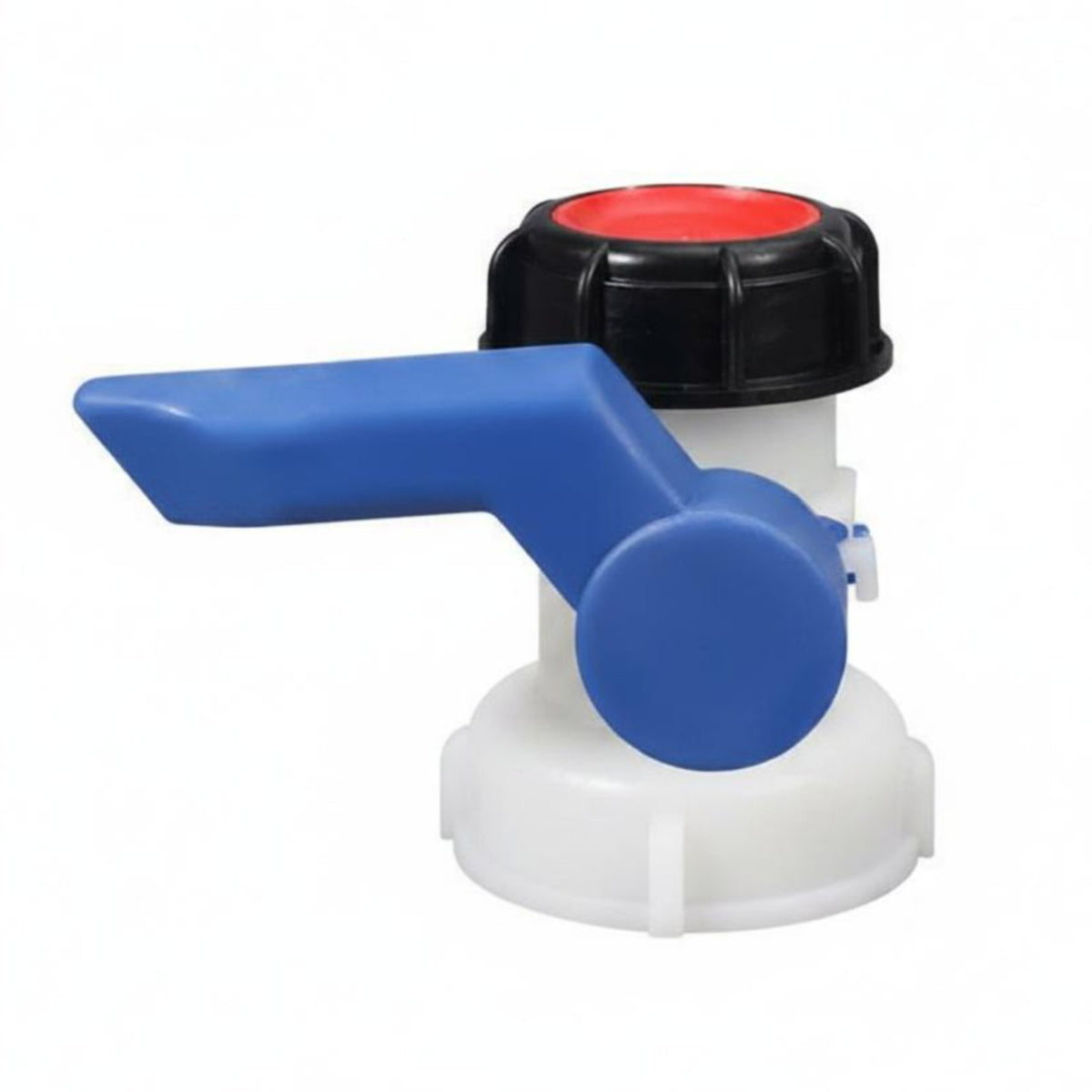 DN50 Butterfly Outlet Mechanism Easy Stream Control Tote Outlet Mechanism Gasket Seal Tote Adapter for Factory Workers