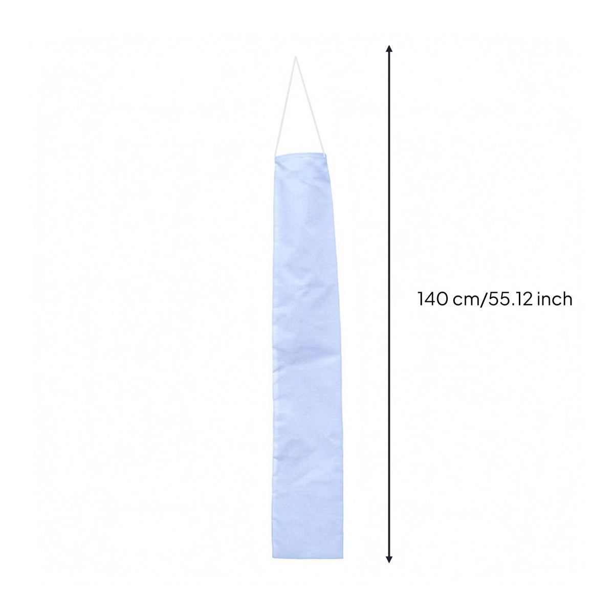 Blank Carp Flag Paintable DIY Painting Flag White Banner Customizable Textile Decor Hanging Cord for Students