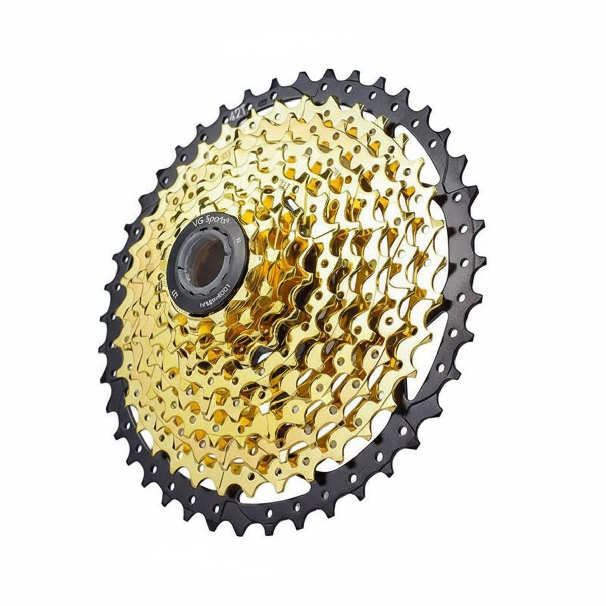 Mountain Bike Cassette Gold Plated All-Terrain Bike Speed Cassette Cycle Flywheel Lightweight Drivetrain Part Effortless