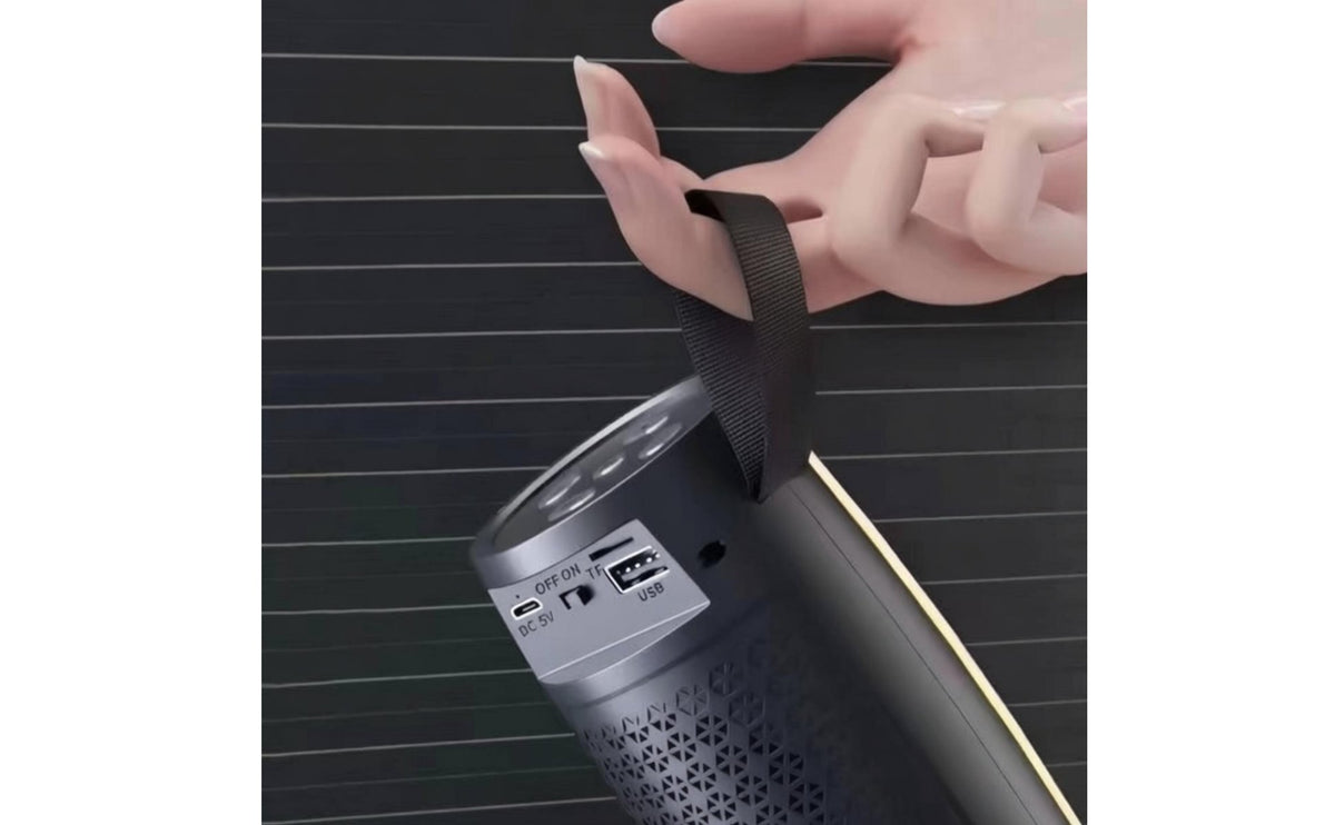 TF Card & USB Support Wireless Bluetooth Speaker Waterproof Bluetooth Speaker Long Battery Life for Teens, Outdoor, Desktop, Camping