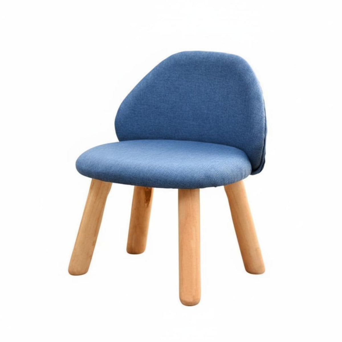Multi-Functional Upholstered Toddler Chair Rounded Corners children's Seat Lightweight Small Stool Strong Load-Bearing for Toddlers, Students, Parents, Entryway, Playroom, Bedroom, Living Room