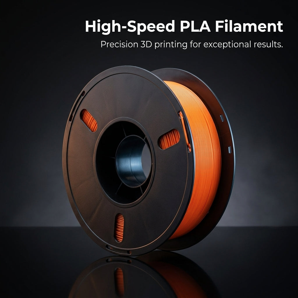 PLA Filament 1.75mm for 3D Printer, 1KG Spool 2.2 LBS for fused deposition modeling Printers and Beginners