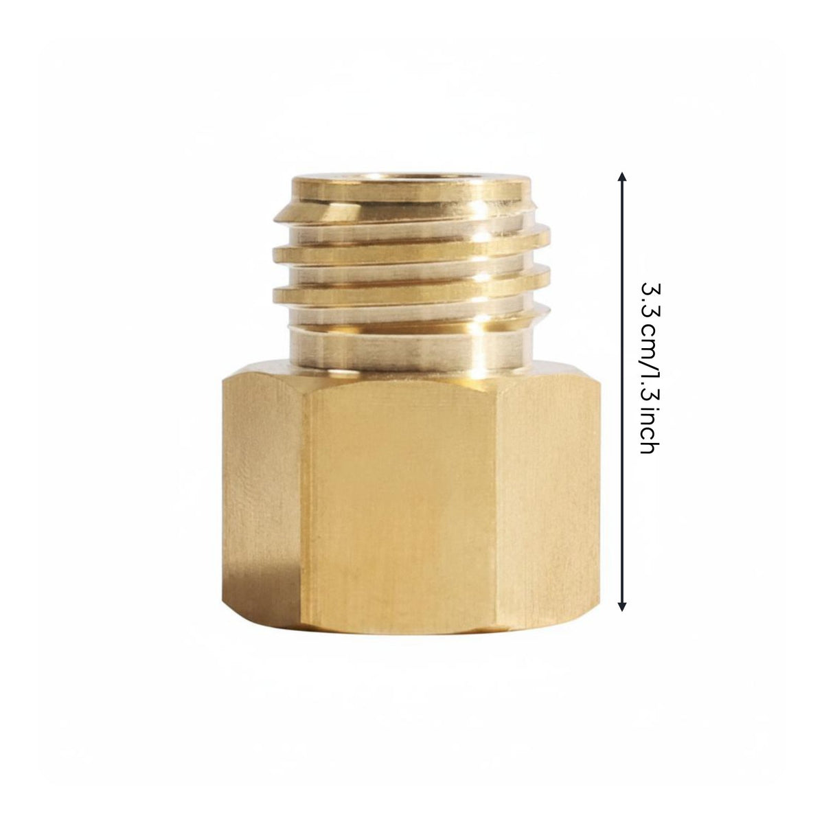 CO2 Fitting Adapter High Pressure Carbonated Beverage Maker CO2 Adapter Easy Installation Gas Hardware