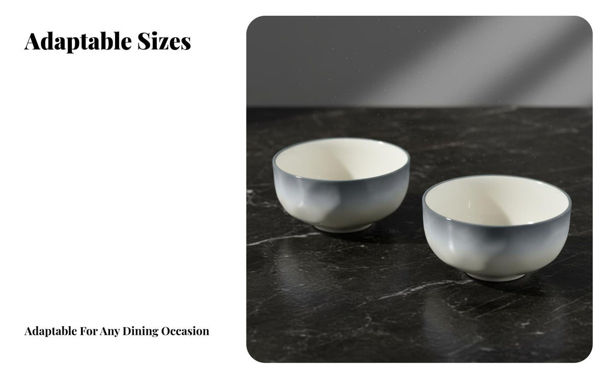 Ceramic Bowl, Thick Gradient Glaze, Modern Minimalist Tableware, New for Home, High Aesthetic, Soup Pasta Bowl, Adult Dining