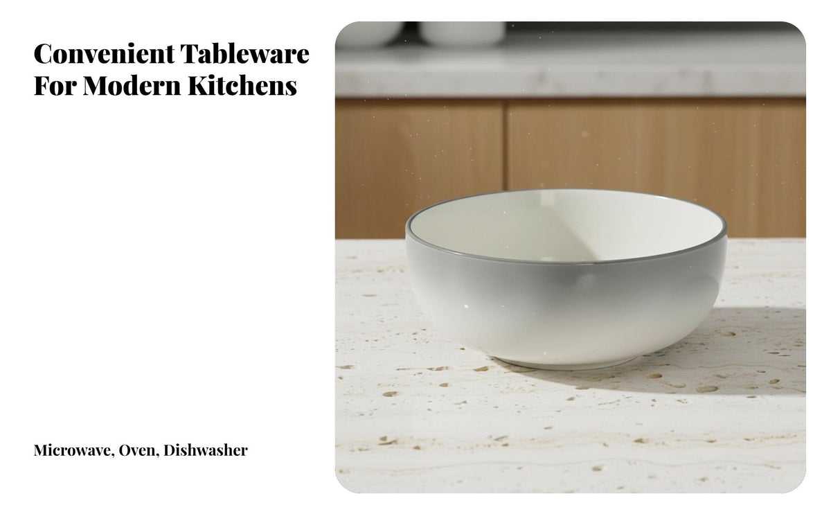 Ceramic Dinnerware Set, Underglaze Color, Minimalist Tableware, New Design, Home, Adult