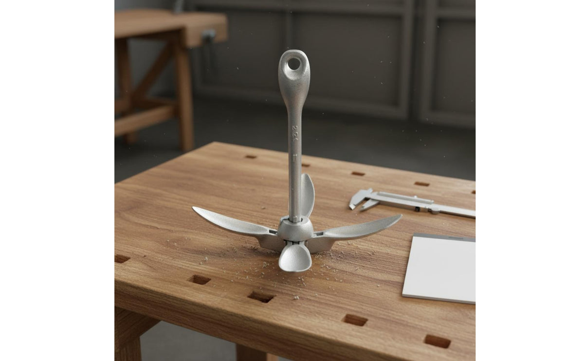 Folding Boat Anchor for Small Watercraft
