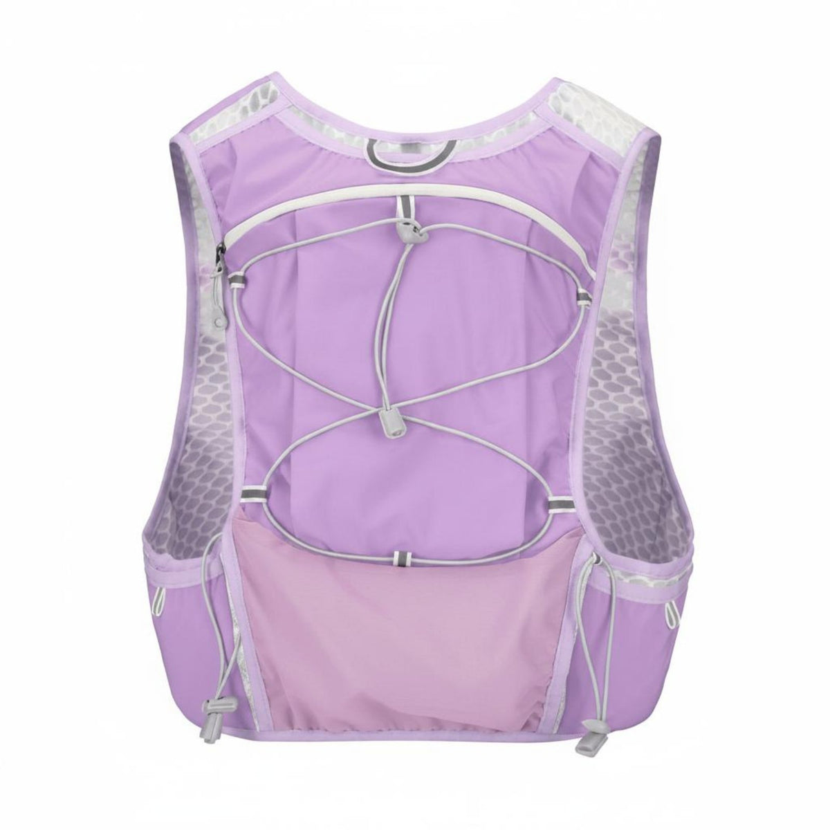 Lightweight Hydration Vest Multiple Pockets Water Bladder Vest Ergonomic Design Long-Distance Hydration Pack Reflective