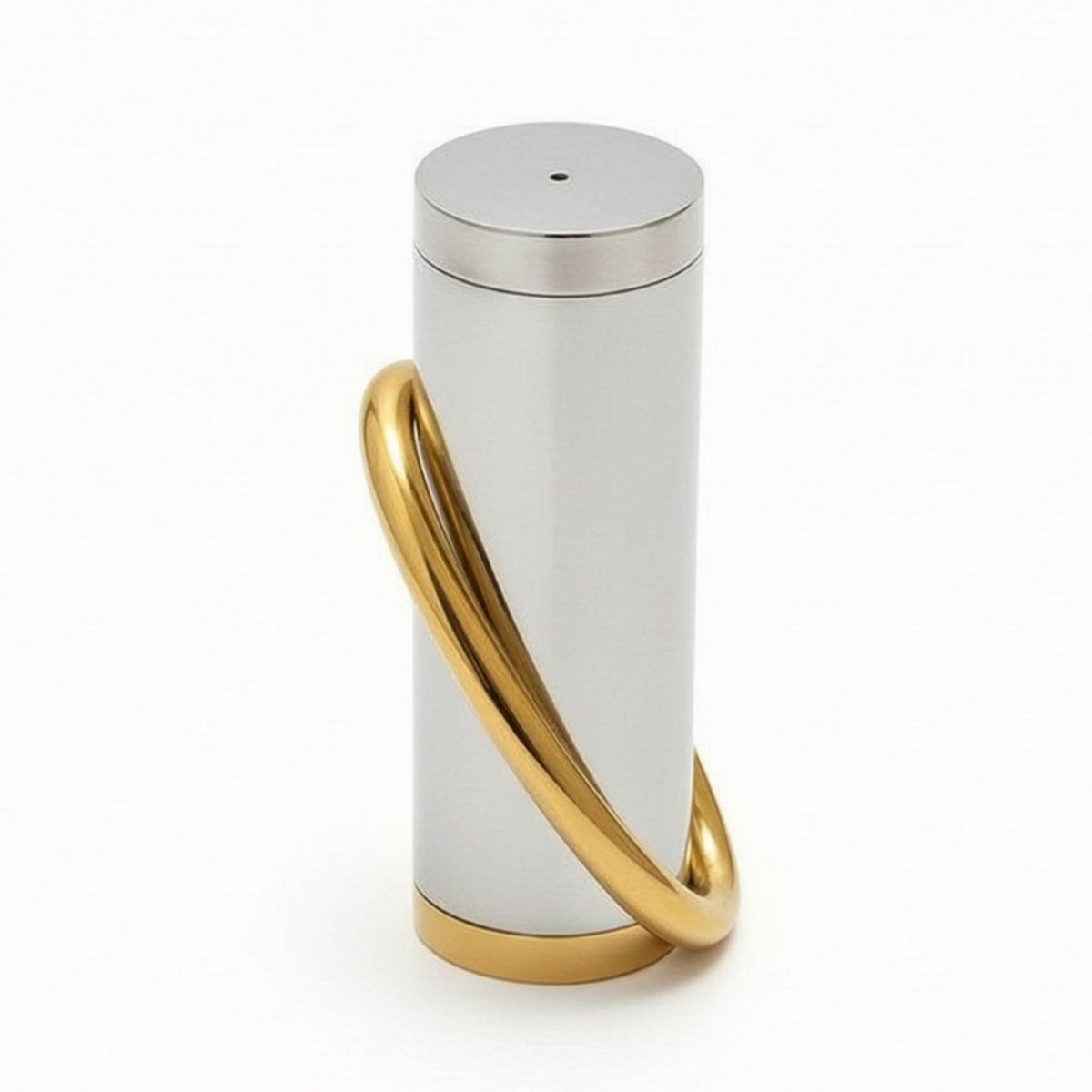 Condiment Jar with Lid Small Cylindrical Seasoning Container Modern for Dining Table
