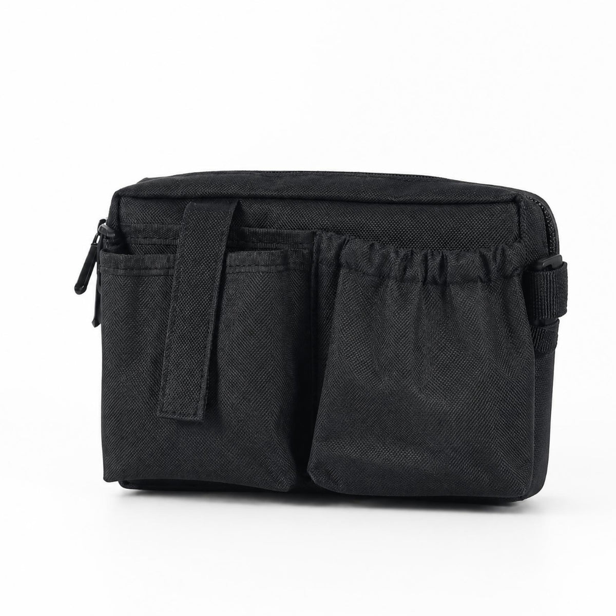 Waist Tool Bag Soft-Sided Gear Storage Two Front Pockets Zippered Tool Waist Bag
