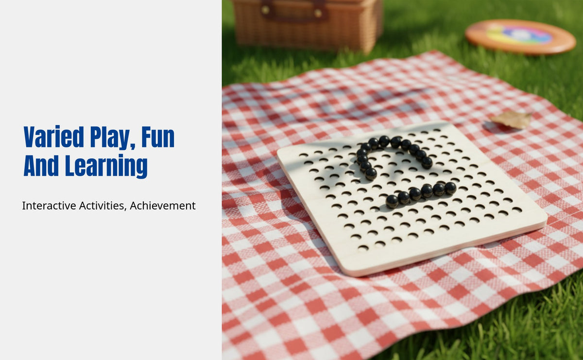 Chess Board, Wooden Game, Logic Training, Educational Toy for Kids