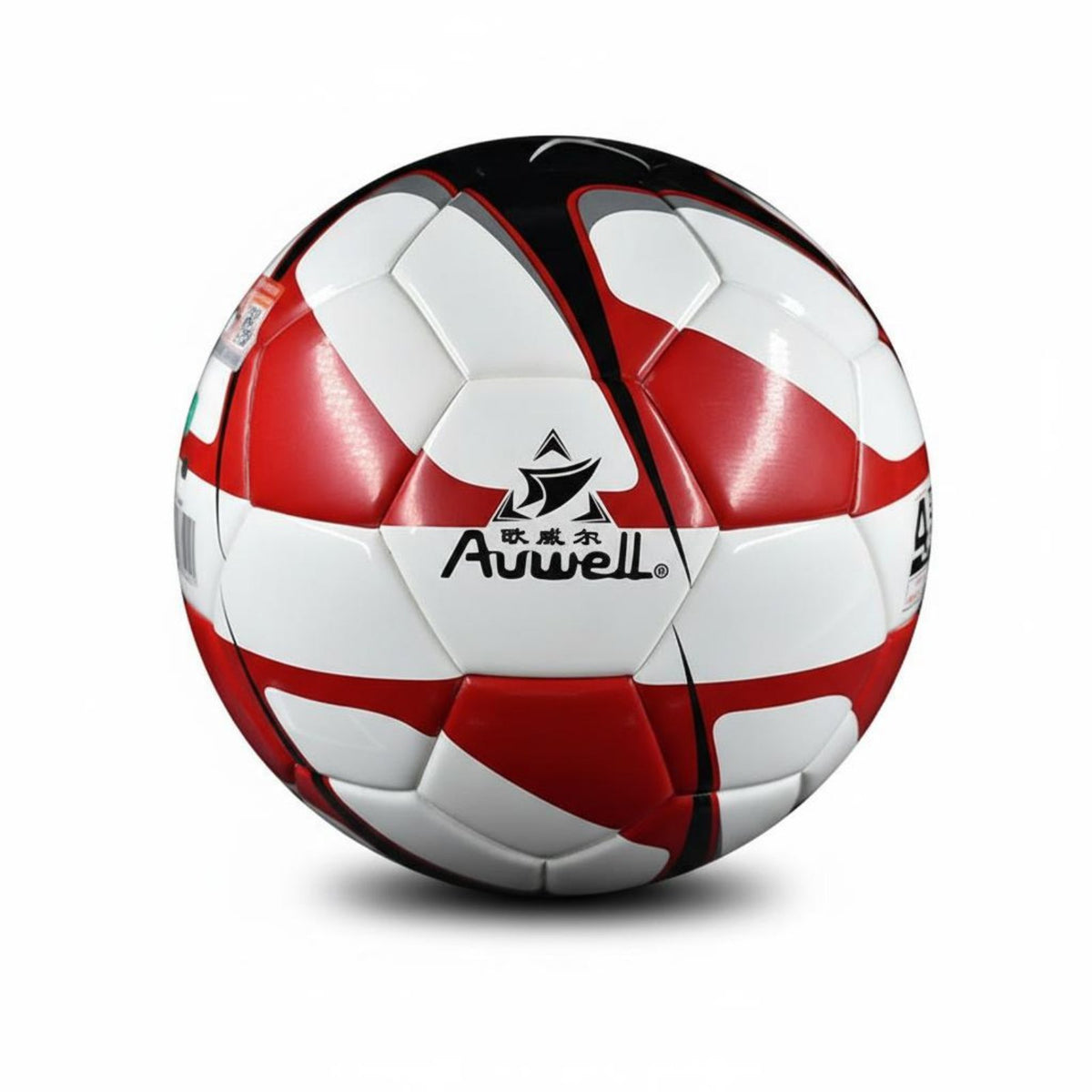 Wear-Resistant Size 4 Soccer Ball Good Air Retention PU Leather Football Comfortable Foot Feel for Young Players, Beginners, Practice
