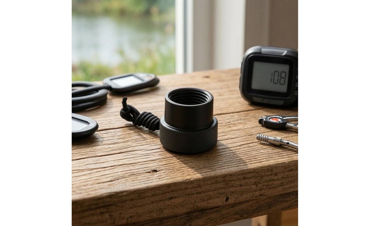 Protective DIN Dust Cap Threaded Regulator Dust Cap with Cord Knurled Robust for Divers, Diving Gear Storage