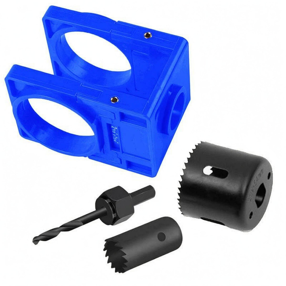 2-1/8 Inch Door Lock Installation Tool Plastic Door Lock Hole Saw Set