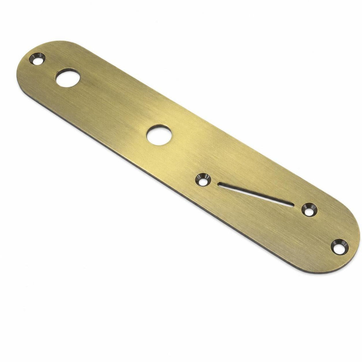 Guitar Mounting Plate Brushed Guitar Instrument Jack Plate Elongated