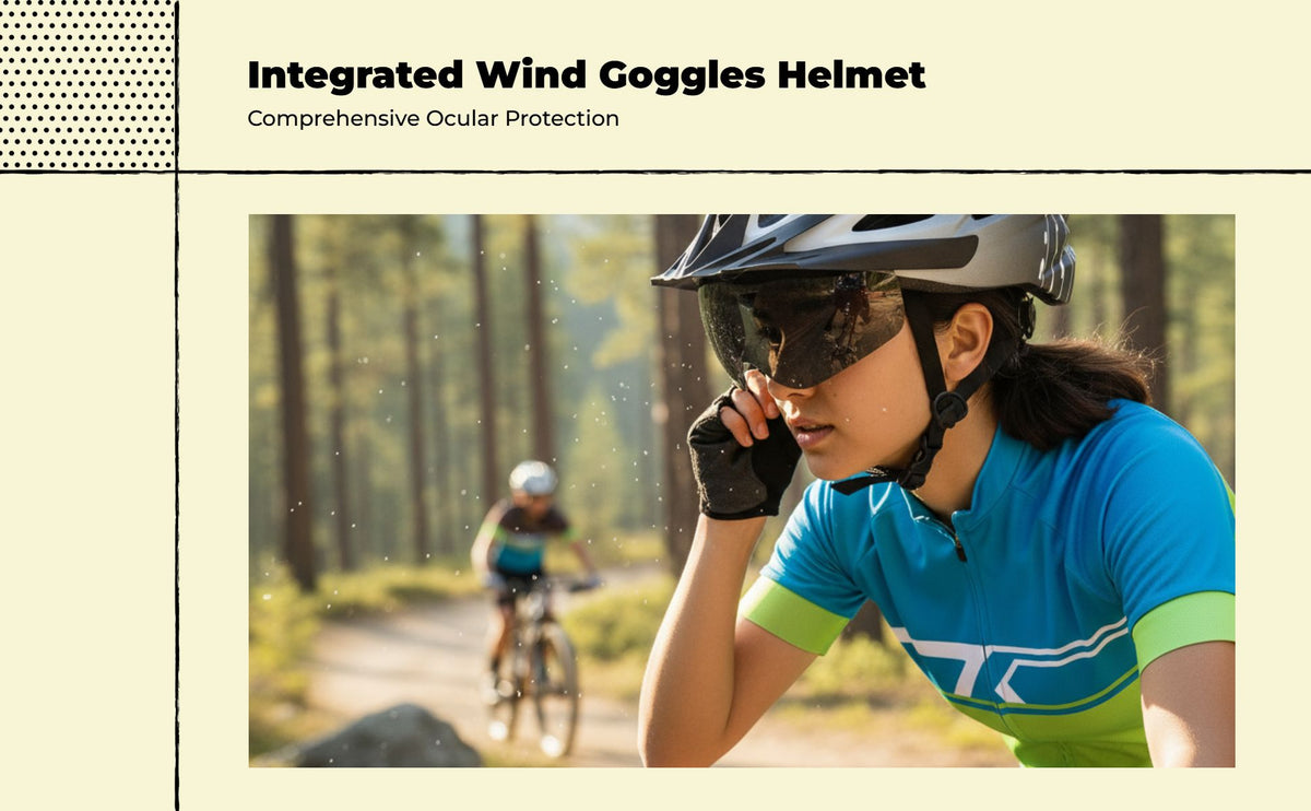 Helmet with rear light, adjustable fit