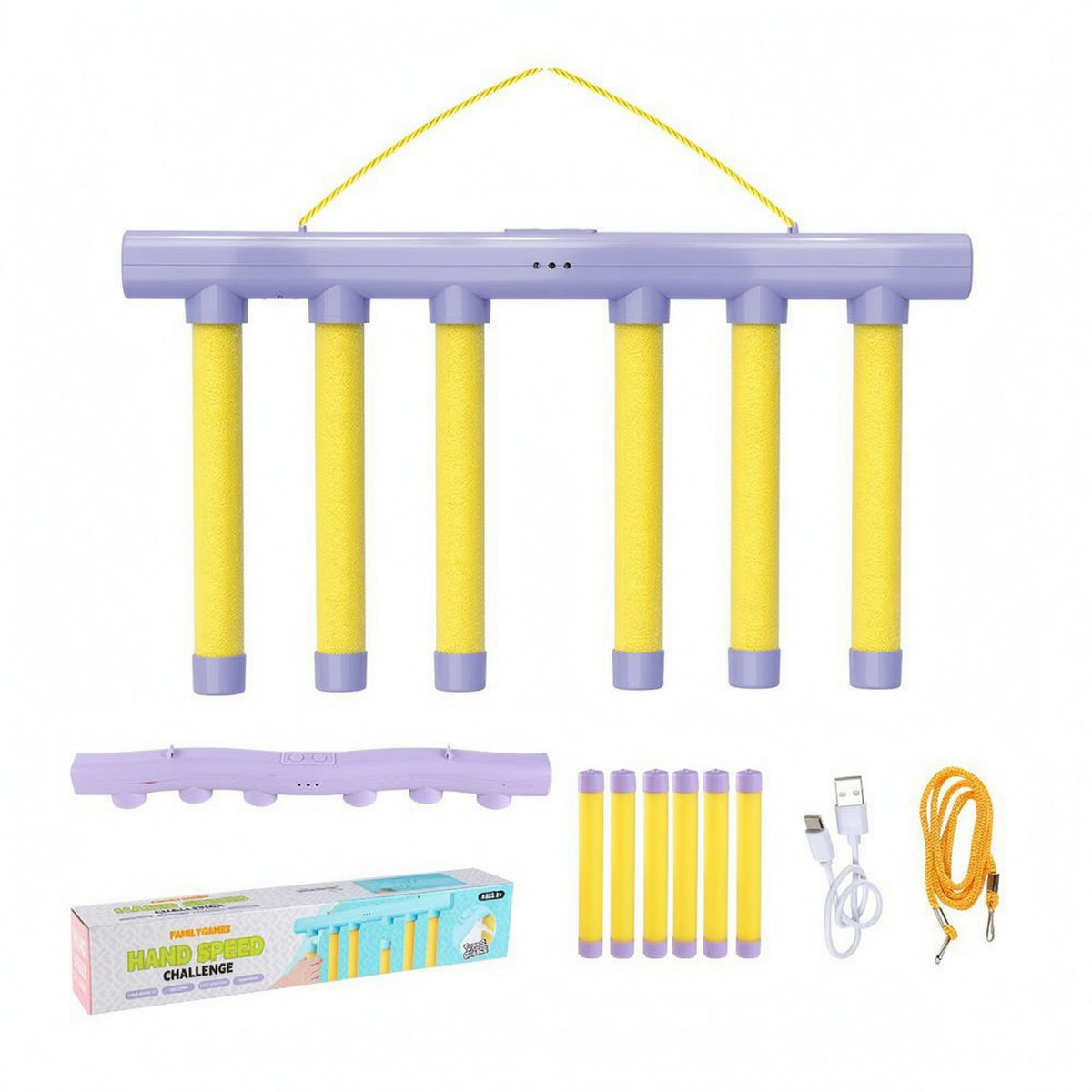 Hanging Hand-Speed Game USB Rechargeable Hanging Rod Game Interactive