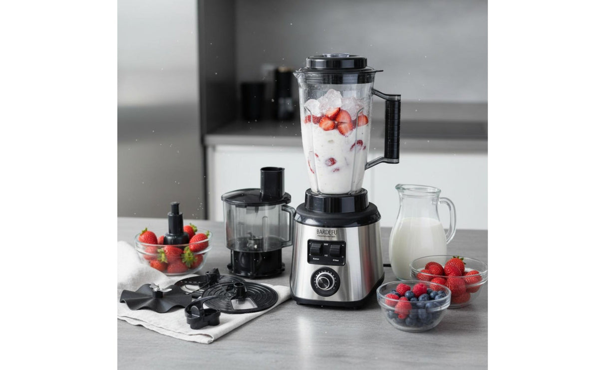 8 in 1 Blender Set Multi-Functional Stainless Steel Juicer High Power Electric Meat Smoothie blender for Health Enthusiasts